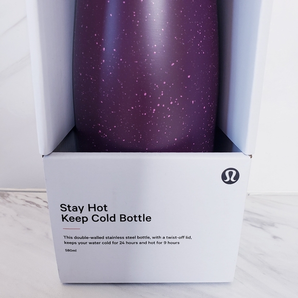 lululemon athletica Dining Lululemon Bottle Stay Hot Thermo Keep Cold 9 Oz Double